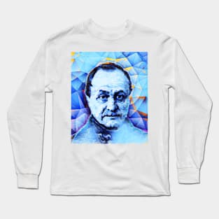 Auguste Comte Portrait | Auguste Comte Artwork | Auguste Comte Painting 14 Long Sleeve T-Shirt